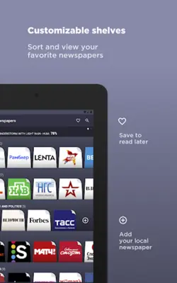Russian Newspapers android App screenshot 4